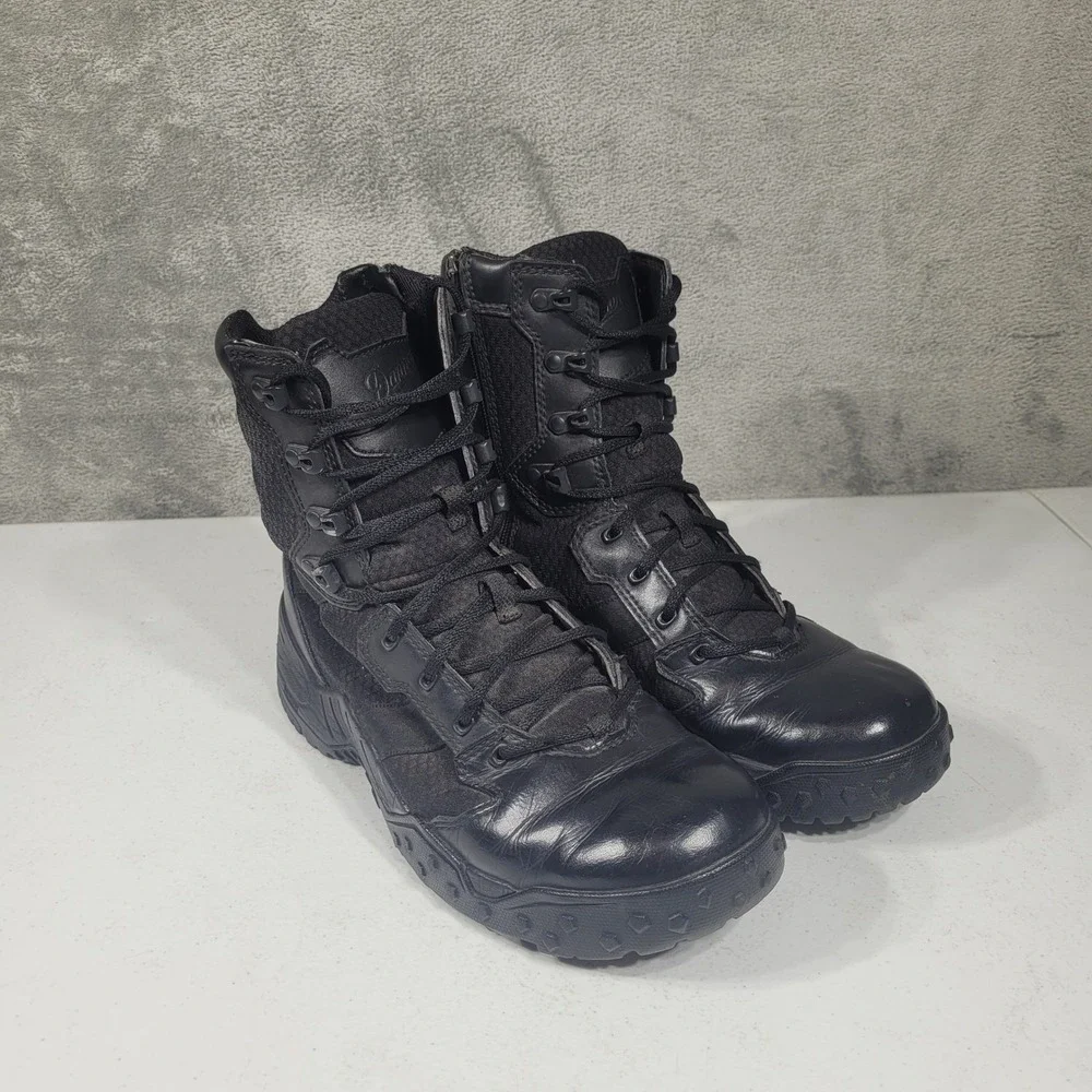 Danner Men's Scorch Side-Zip Hot Weather Hiking Boots Black Size: 11 D